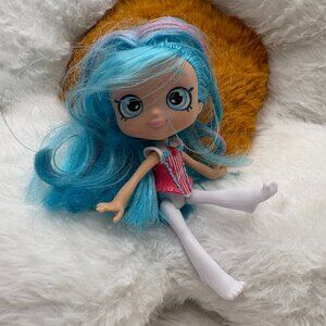 Shopkins Shoppies Jessicake Cupcake Cutie Doll Blue/Pink Hair (SKU: 556TO)